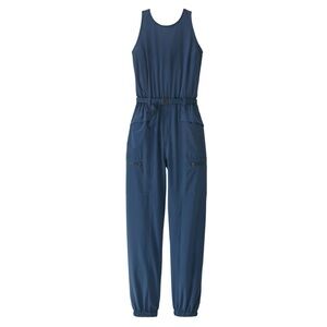 PATAGONIA Belted Jumpsuit Navy‎ SIZE SMALL Style 75050 gorpcore granola girl